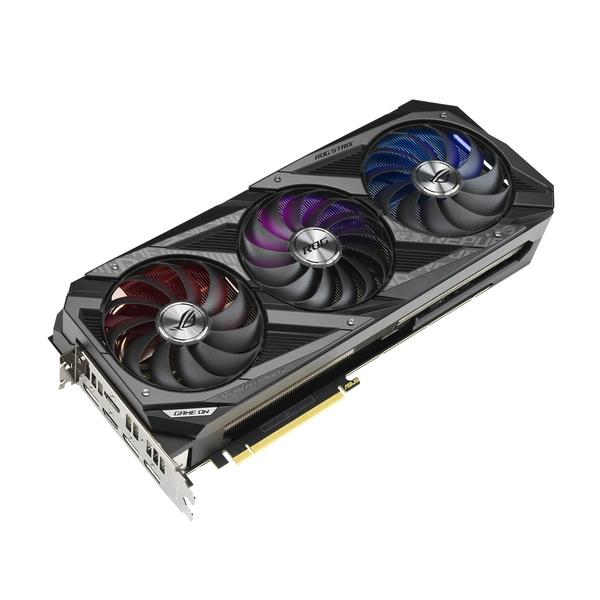 90YV0G04-M0NA00 ASUS ROG-STRIX-RTX3060TI-8G-V2-GAMING Nvidia GeForce RTX 3060 Ti 8GB GDDR6 256-Bit 2x HDMI / 3x DisplayPort PCI-Express 4.0 Video Graphics Card