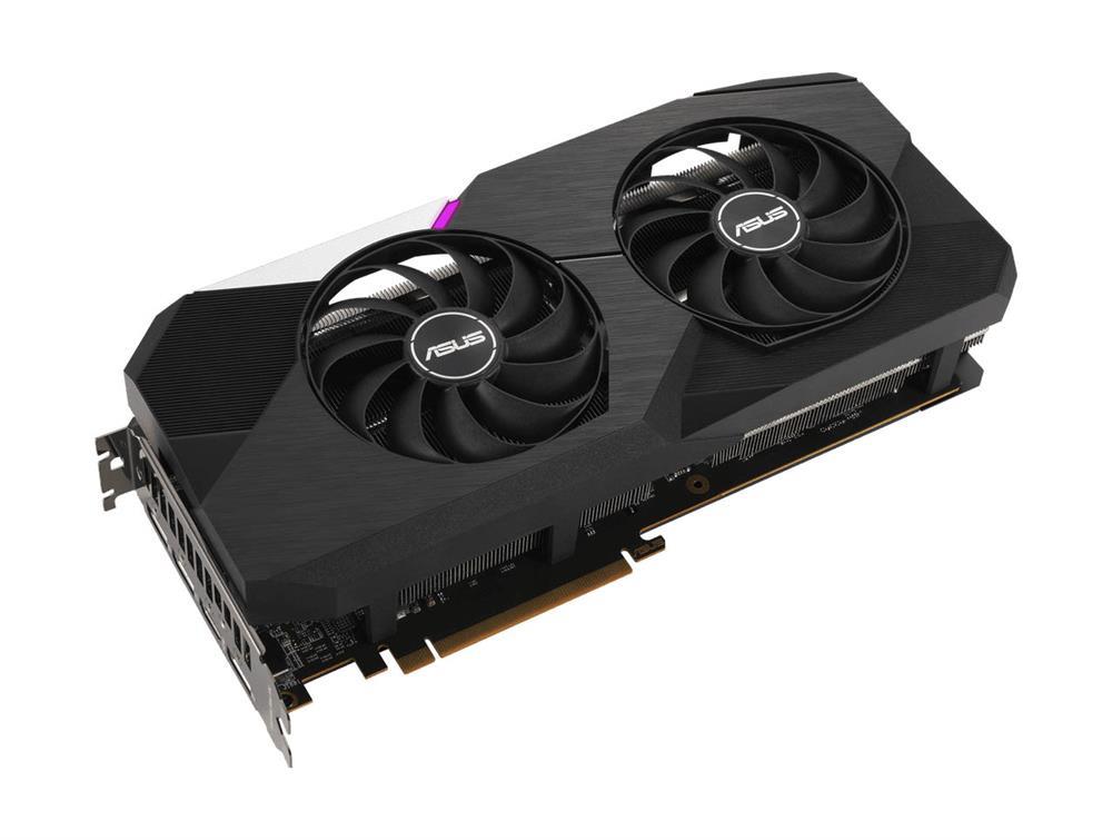 90YV0G1J-M0NA00 ASUS DUAL-RTX3060TI-O8G-V2 Nvidia GeForce RTX 3060 Ti 8GB GDDR6 256-Bit 2x HDMI / 3x DisplayPort PCI-Express 4.0 Video Graphics Card