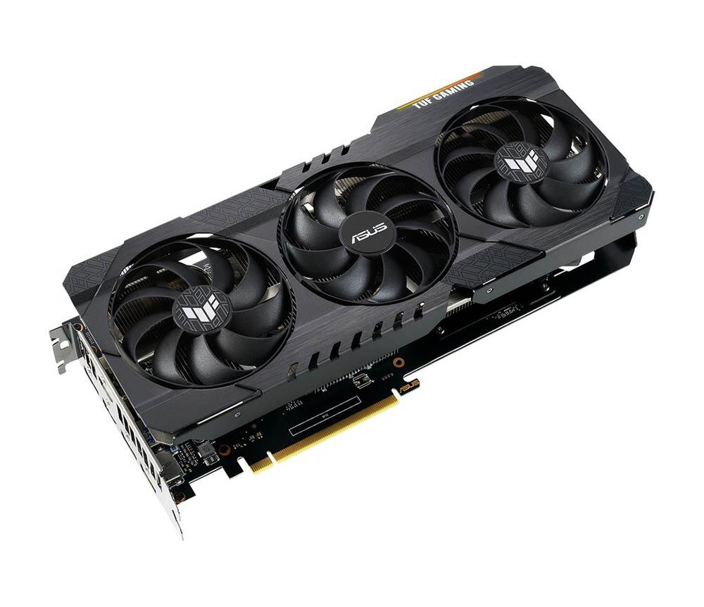90YV0GC0-M0NA10 ASUS TUF-RTX3060-O12G-V2-GAMING Nvidia GeForce RTX 3060 12GB GDDR6 192-Bit 2x HDMI / 3x DisplayPort PCI-Express 4.0 Video Graphics Card