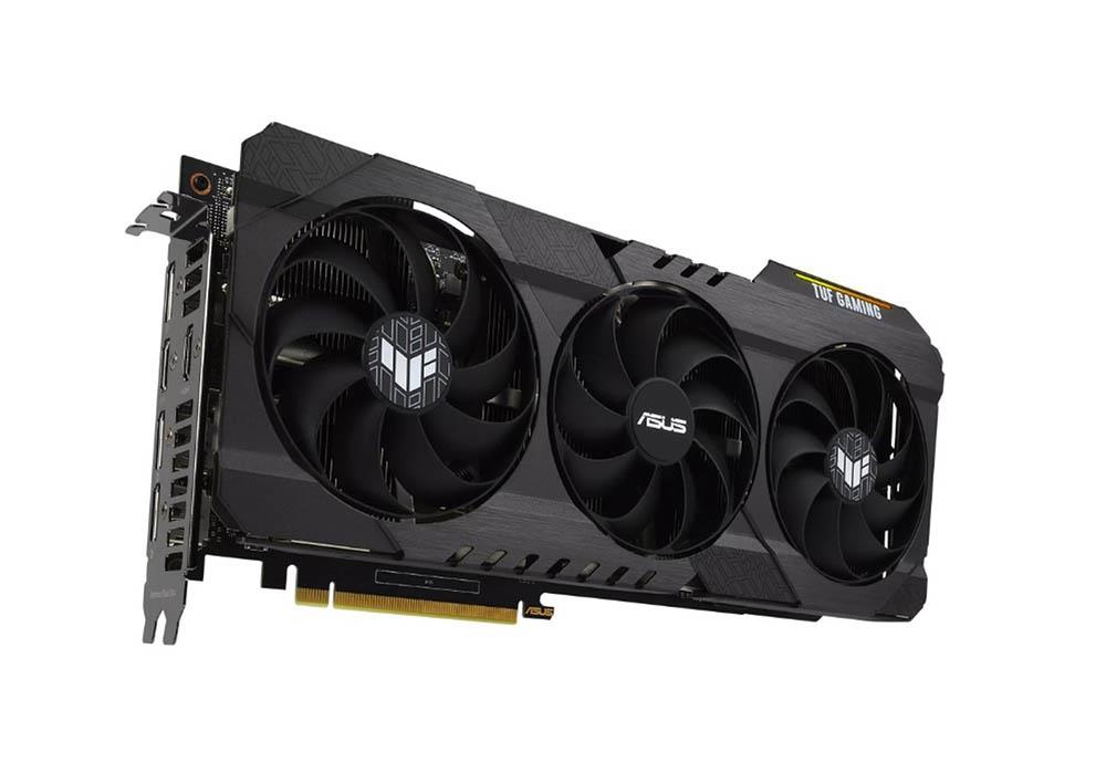 90YV0GC0-MVAA10 ASUS TUF-RTX3060-O12G-V2-GAMING Nvidia GeForce RTX 3060 12GB GDDR6 192-Bit 2x HDMI / 3x DisplayPort PCI-Express 4.0 Video Graphics Card