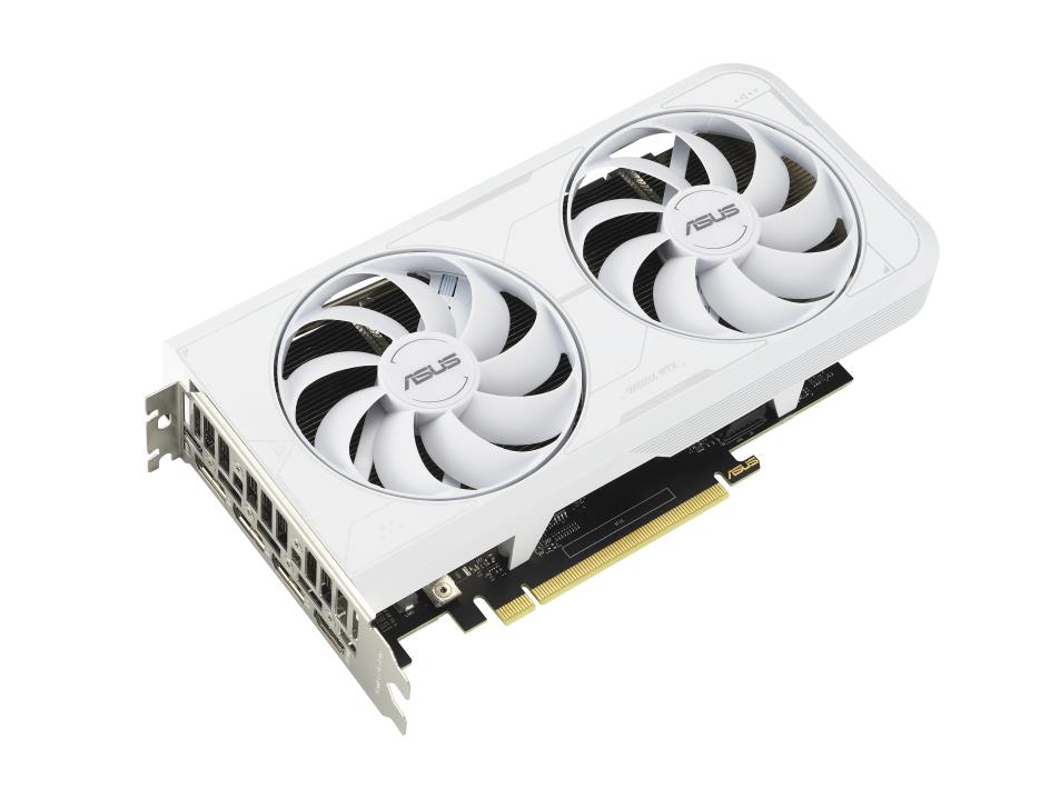 90YV0IP3-M0NA00 ASUS DUAL-RTX3060TI-8GD6X-WHITE Nvidia GeForce RTX 3060 Ti 8GB GDDR6X 256-Bit HDMI / DisplayPort PCI-Express 4.0 Video Graphics Card