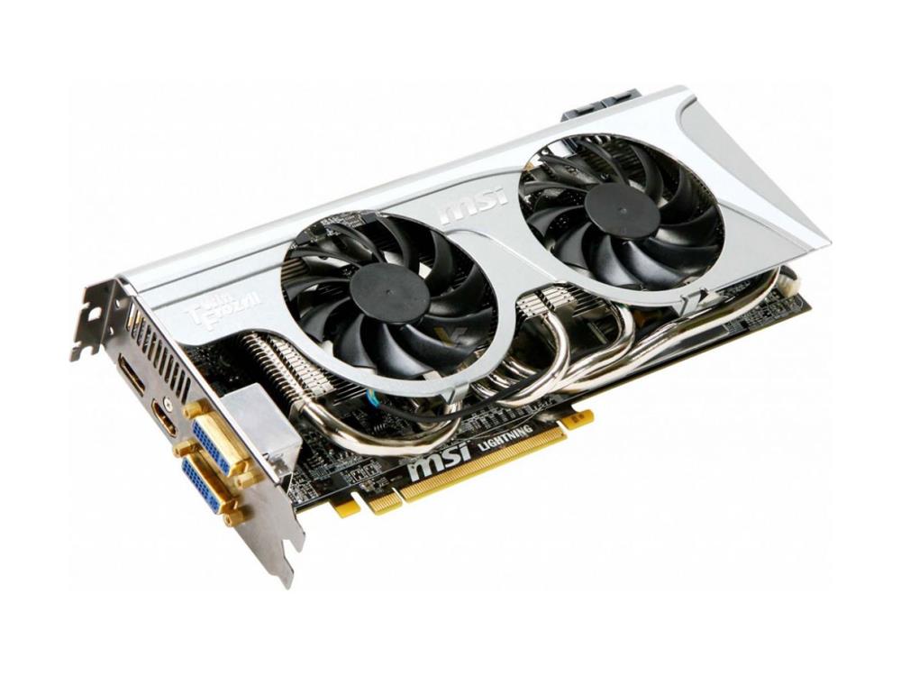 912-V210-088 MSI R5870 Lightning ATI Radeon 5870 1GB GDDR5 HDMI / DisplayPort / DVI PCI-Express 2.1 x16 Video Graphics Card