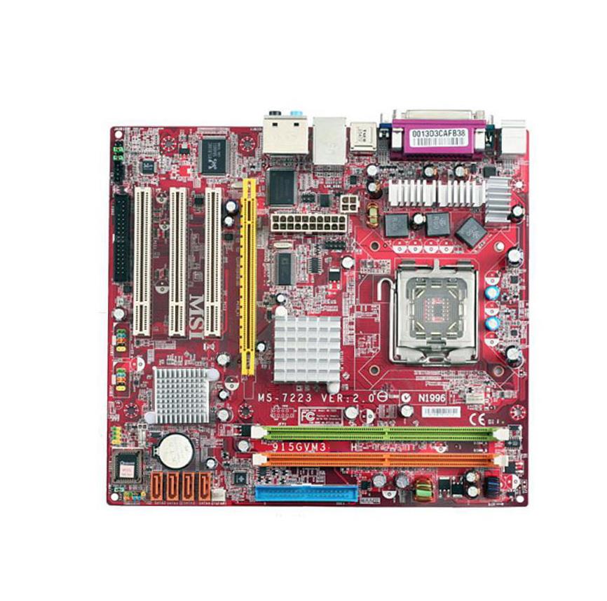 915GV-M3 Acer Socket LGA 775 Intel 915GV Chipset Intel Pentium 4 Processors Support DDR2 2x DIMM Micro-ATX Motherboard (Refurbished)