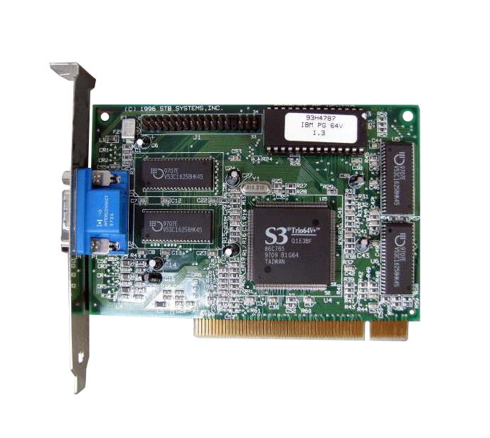 93H4787 IBM RS/6000 GXT110P PCI Graphic Adapter