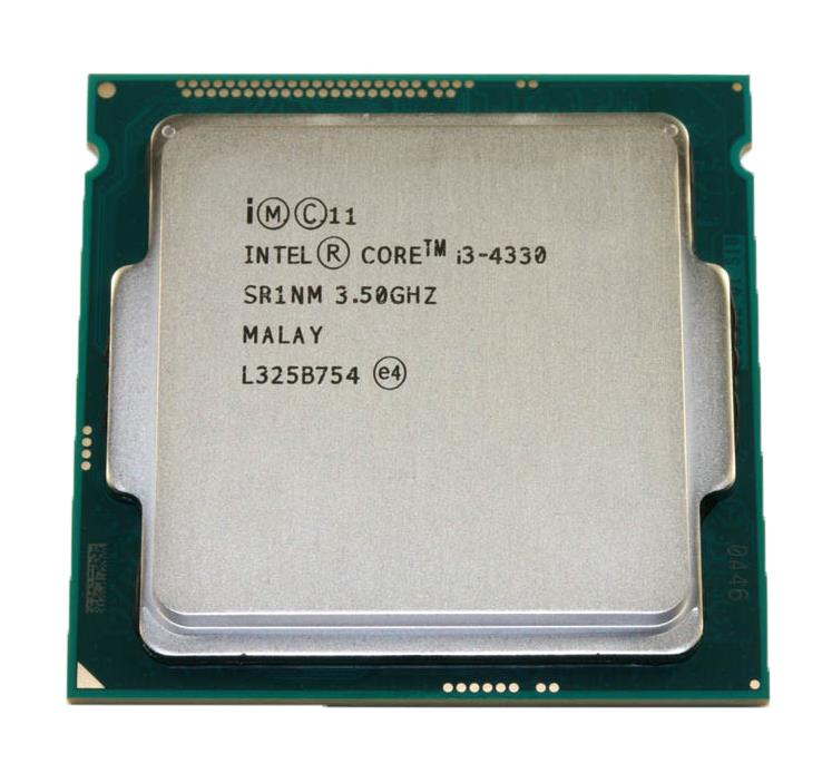 96MPI3-3.5-4M10T Advantech 3.50GHz 5.00GT/s DMI2 4MB L3 Cache Socket LGA1150 Intel Core i3-4330 Dual-Core Desktop Processor Upgrade