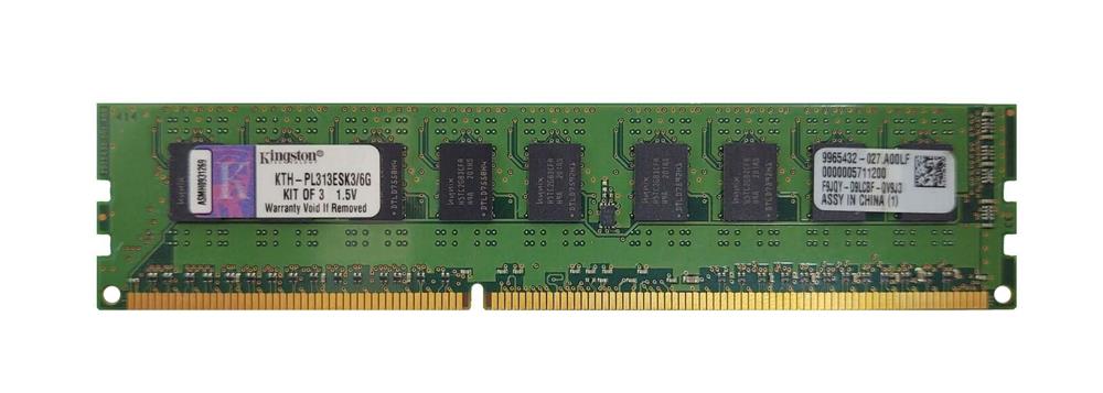 9965432-027.A00LF Kingston 2GB PC3-10600 DDR3-1333MHz ECC Unbuffered CL9 240-Pin DIMM Single Rank Memory Module