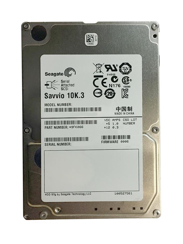 9FK066-039-IBM Seagate Savvio 10K.3 300GB 10000RPM SAS 6Gbps 16MB Cache 2.5-inch Internal Hard Drive