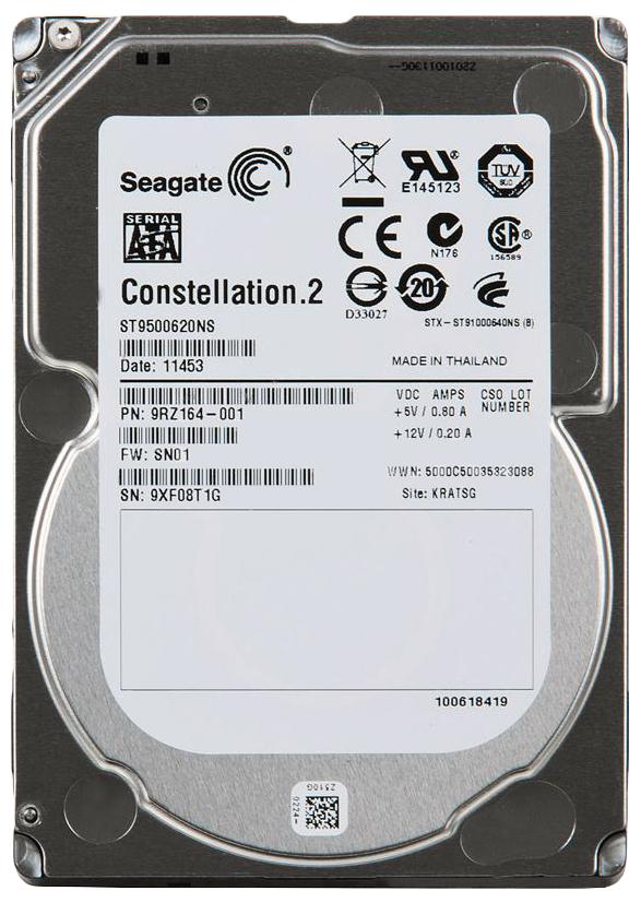 9RZ164-001 Seagate Constellation.2 500GB 7200RPM SATA 6Gbps 64MB Cache 2.5-inch Internal Hard Drive