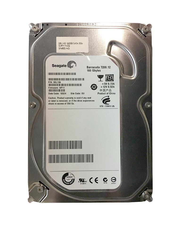 9SL13A-915 Seagate Barracuda 7200.12 160GB 7200RPM SATA 3Gbps 8MB Cache 3.5-inch Internal Hard Drive