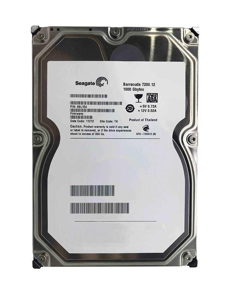 9SL154-700 Seagate Barracuda 7200.12 1TB 7200RPM SATA 3Gbps 32MB Cache 3.5-inch Internal Hard Drive