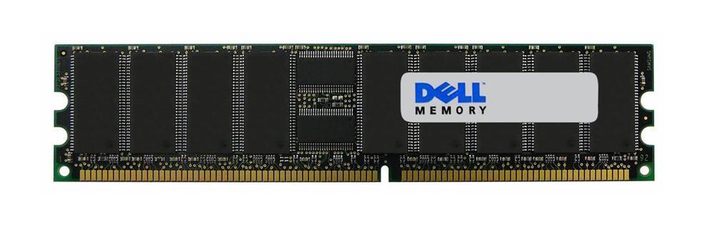 9U175 Dell 1GB PC2100 DDR-266MHz Registered ECC CL2.5 184-Pin DIMM 2.5V Memory Module