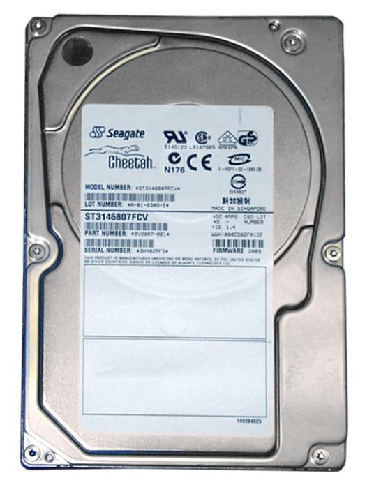 9V2007-021 Seagate Cheetah 10K.6 146.8GB 10000RPM Fibre Channel 2Gbps 16MB Cache 3.5-inch Internal Hard Drive