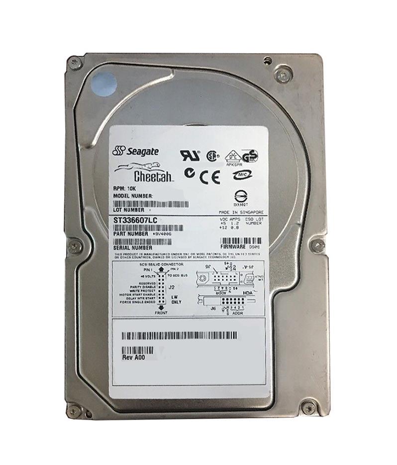 9V4006-003 Seagate Cheetah 10K.6 36.7GB 10000RPM Ultra-320 SCSI 80-Pin 8MB Cache 3.5-inch Internal Hard Drive