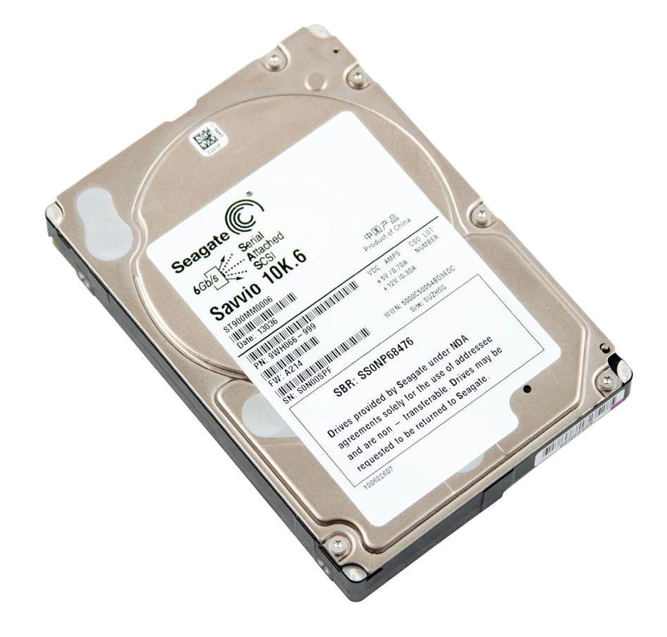9WH066-999 Seagate Savvio 10K.6 900GB 10000RPM SAS 6Gbps 64MB Cache 2.5-inch Internal Hard Drive
