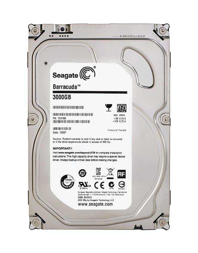9YN166-300 Seagate Barracuda 3TB 7200RPM SATA 6Gbps 64MB Cache 3.5-inch Internal Hard Drive