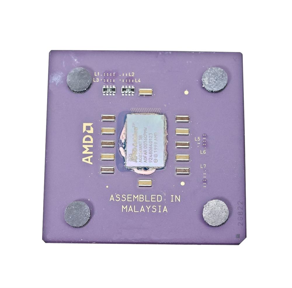 A0850AMT3B AMD Athlon Thunderbird 850MHz 200MHz FSB 256KB L2 Cache Socket A Processor