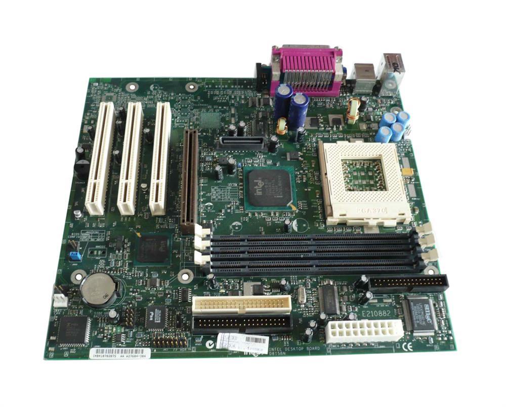 A27604-304 Intel D815BN Motherboard Socket 370 133 MHz FSB SDRAM MATX V WB (Refurbished)