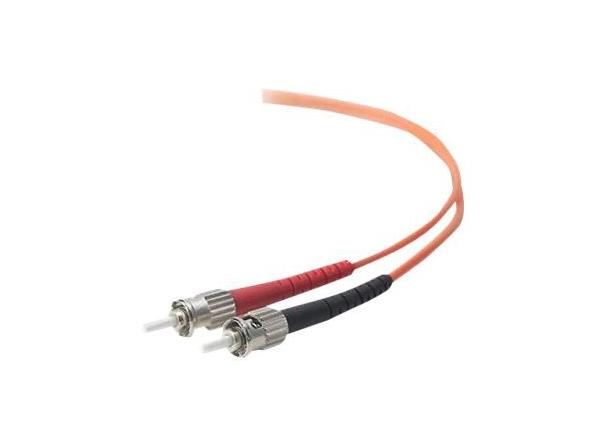 A2F20200-02 Belkin Patch Cable ST Multimode (Male) ST Multimode (Male) 2ft Fiber Optic Orange