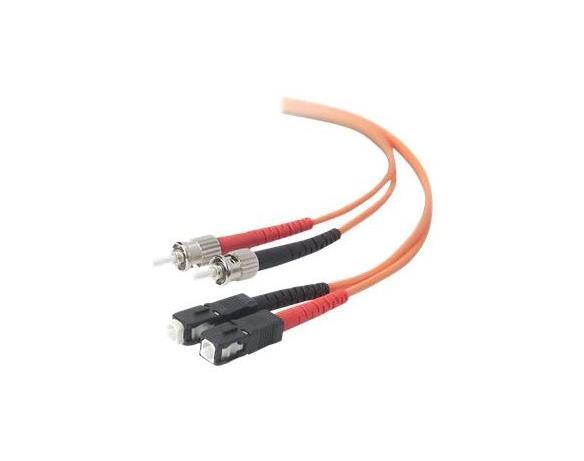 A2F20207-05M Belkin Patch Cable ST Multimode (Male) SC Multimode (Male) 16.4ft Fiber Optic 62.5 / 125 Orange