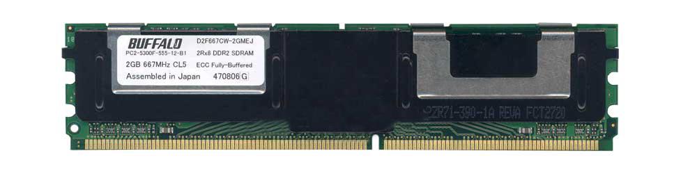 A2F800-E2GX8 Buffalo TechWorks 16GB Kit (2 X 8GB) PC2-6400 DDR2-800MHz ECC Fully Buffered CL5 240-Pin DIMM Dual Rank Memory