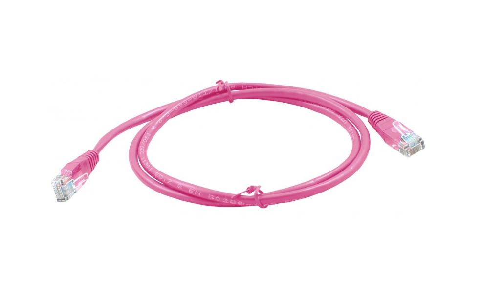 A3L791-03-PNK-S Belkin Network Cable RJ45 (Male) RJ45 (Male) 3ft UTP CAT 5 Pink (Refurbished)