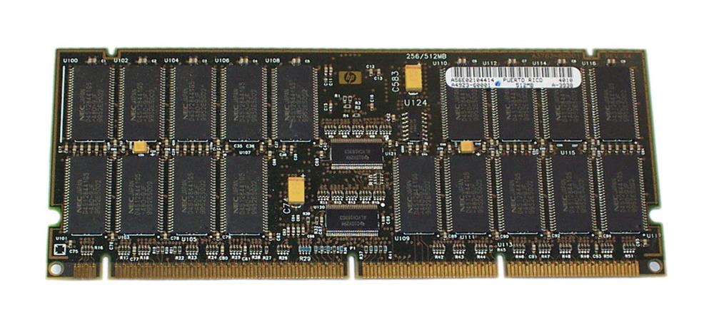 A4923A HP 1GB Kit (2 X 512MB) PC120 120MHz ECC Registered 278-Pin High-Density DIMM Memory for 9000 and N-Class Servers