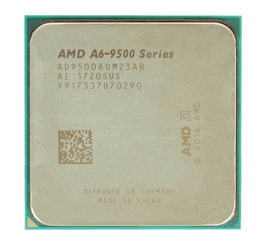 A6-9500 APU AMD A6-Series Dual-Core 3.50GHz 1MB L2 Cache Socket AM4 Processor