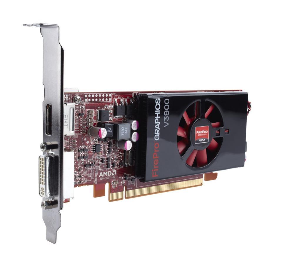A6R69AA HP AMD FirePro V3900 1GB DDR3 SDRAM Half-Length/Full-Height DisplayPort / DVI PCI-Express 2.1 x16 Video Graphics Card