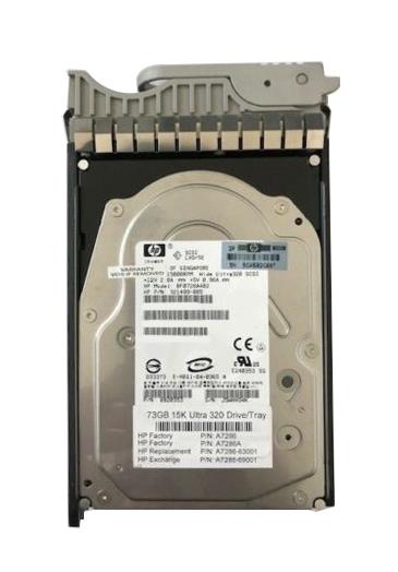 A7286A HP 72.8GB 15000RPM Ultra-320 SCSI 80-Pin LVD Hot Swap 3.5-inch Internal Hard Drive