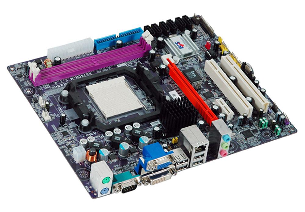 A740GM-M ECS Socket AM2+ AMD 740G + SB710 Chipset AMD Phenom II X4/ Phenom II X3/ Phenom X4/ Phenom X3/ AMD Athlon II X4/ Athlon II X3/ Athlon X2/ Athlon 64 X2/ Athlon 64/ AMD Sempron Processors Support DDR2 2x DIMM 6x SATA 3.0Gb/s Micro-ATX Motherboard (Refurbished)