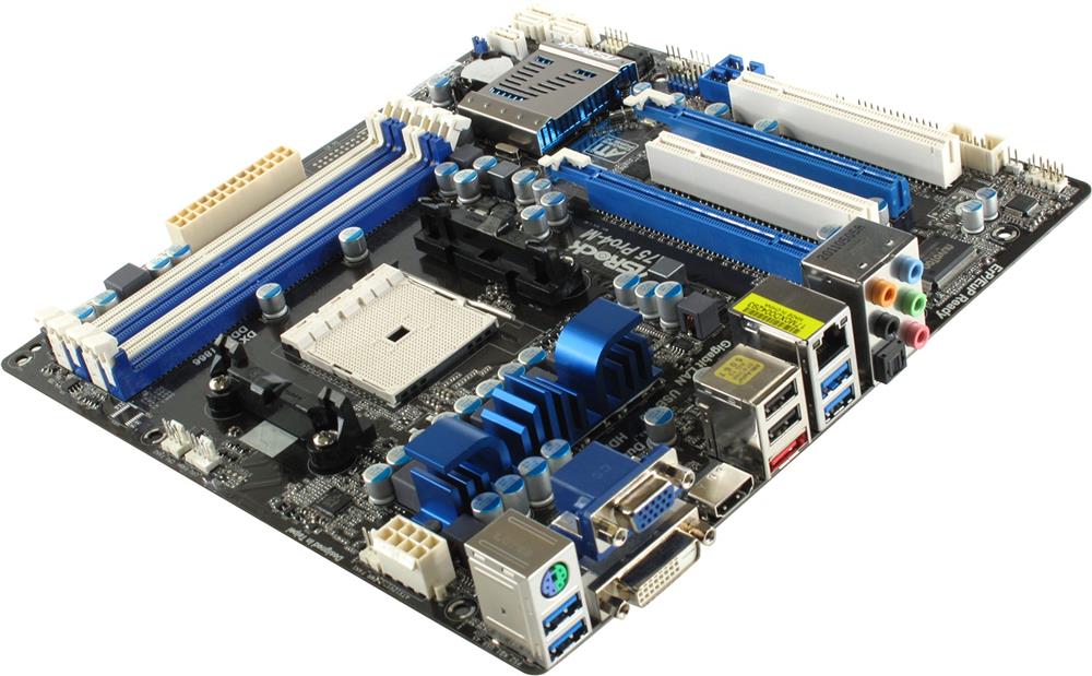 A75-PRO4-M ASRock Socket FM1 AMD A75 Chipset 100W Processors Support DDR3 4x DIMM 5x SATA3 6.0Gb/s Micro-ATX Motherboard (Refurbished)