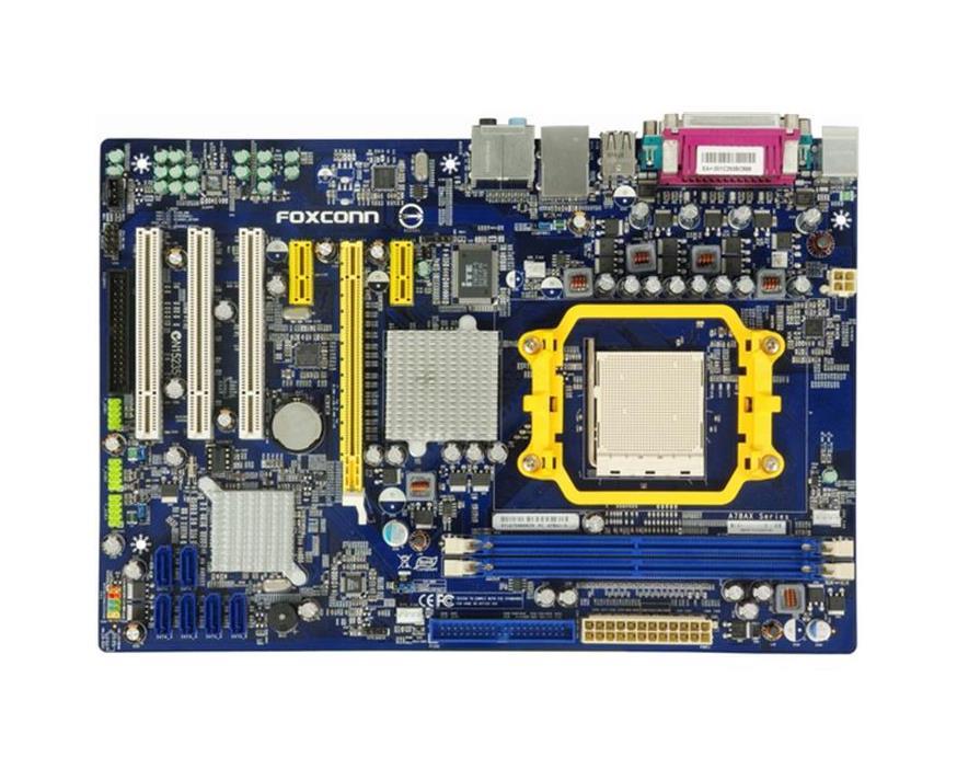 A78AX-S Foxconn Socket AM2+/AM2 AMD 770 + SB700 Chipset AMD Phenom/ AMD Athlon 64 X2/ Athlon 64/ AMD Sempron Processors Support DDR2 2x DIMM 6x SATA2 3.0Gb/s ATX Motherboard (Refurbished)
