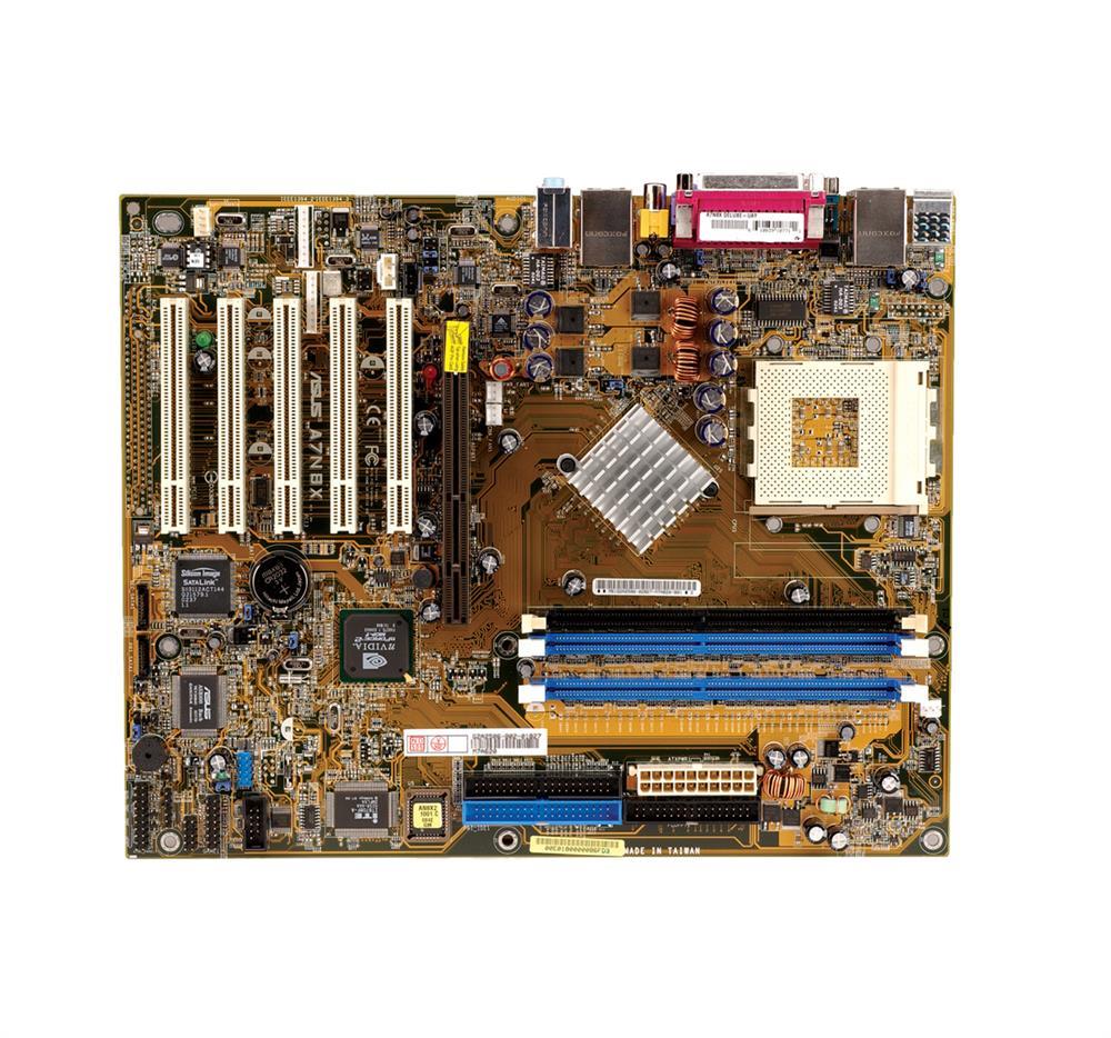 A7N8X-FS ASUS A7N8X-X A Nvidia nForce2 400 Chipset AMD Athlon/ AMD Duron/ AMD Athlon XP Processors Support DDR 3x DIMM 2x ATA-133 ATX Motherboard (Refurbished)