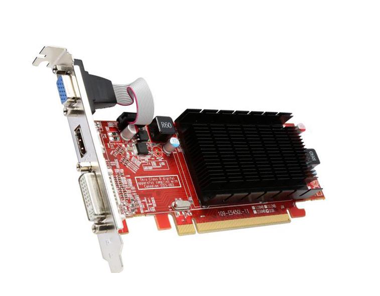 A8763276 Dell VisionTek Radeon 5450 1GB DDR3 DVI / D Sub / DisplayPort SFF PCI Express 2.1 x16 Video Graphics Card