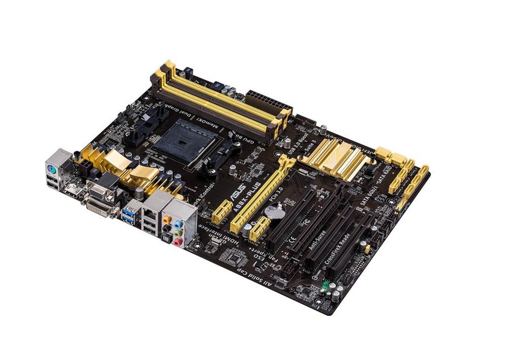 A88X-PLUS ASUS Socket FM2+ AMD A88X Chipset AMD Athlon/ A-Series Processors Support DDR3 4x DIMM 8x SATA 6.0Gb/s ATX Motherboard (Refurbished)