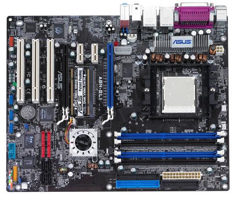 A8N-SLI-DELUXE ASUS A8N-SLI Deluxe Socket 939 Nvidia nForce4 SLI Chipset AMD Athlon 64/ Athlon 64 FX Processors Support DDR 4x DIMM 4x SATA 1.50Gb/s ATX Motherboard (Refurbished)