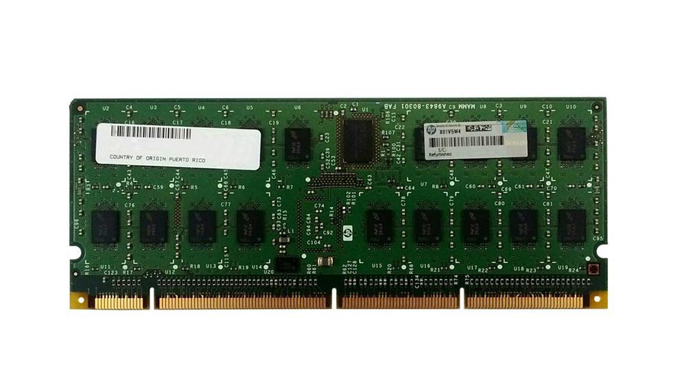 A9849-67001 HP 4GB PC2-4200 DDR2-533MHz ECC Registered Custom-Designed CL4 278-Pin DIMM Dual Rank Memory Module