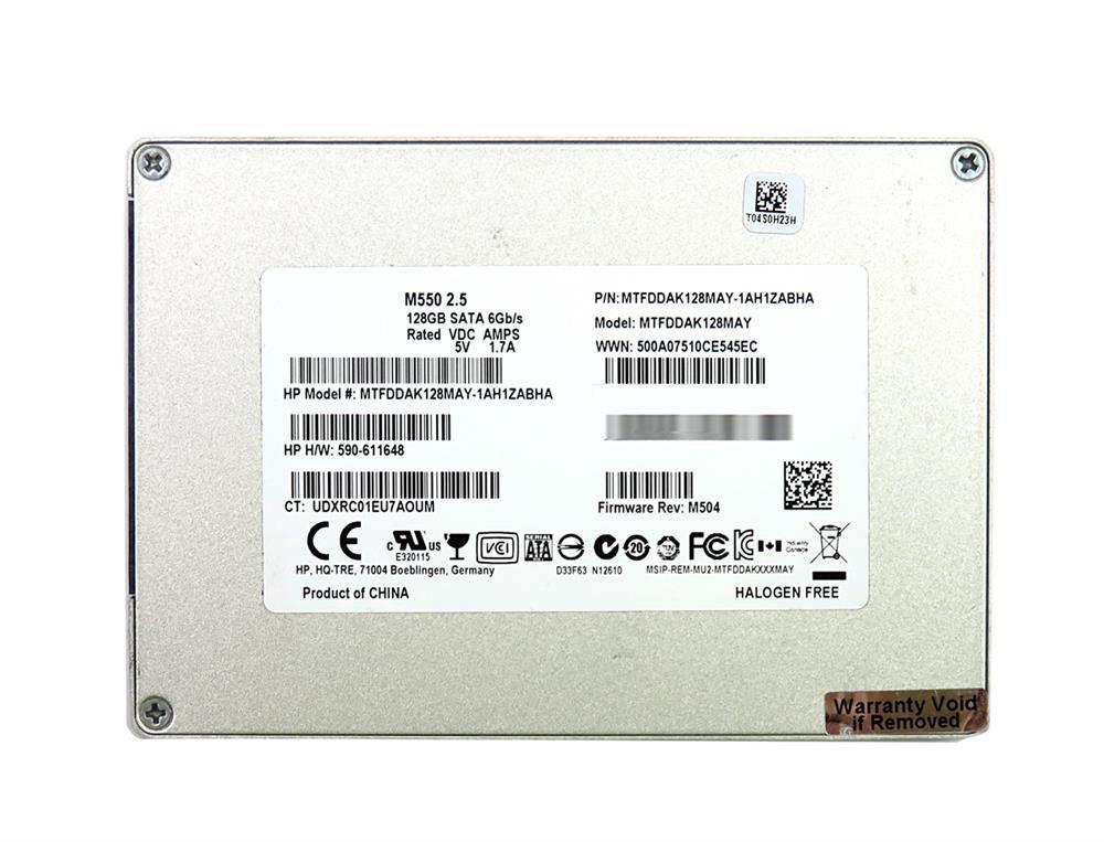 A9F13AV HP 128GB MLC SATA 6Gbps 2.5-inch Internal Solid State Drive (SSD)