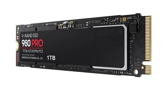 AB337291 Dell 980 PRO Series 1TB TLC PCI Express 4.0 x4 NVMe (AES-256 / TCG Opal 2.0) M.2 2280 Internal Solid State Drive (SSD)