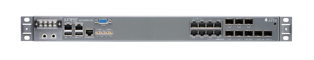 ACX2200-DC Juniper ACX2200 Universal Access Router DC Dual PS 1RU Synce/1588V2 Temperature (Refurbished)