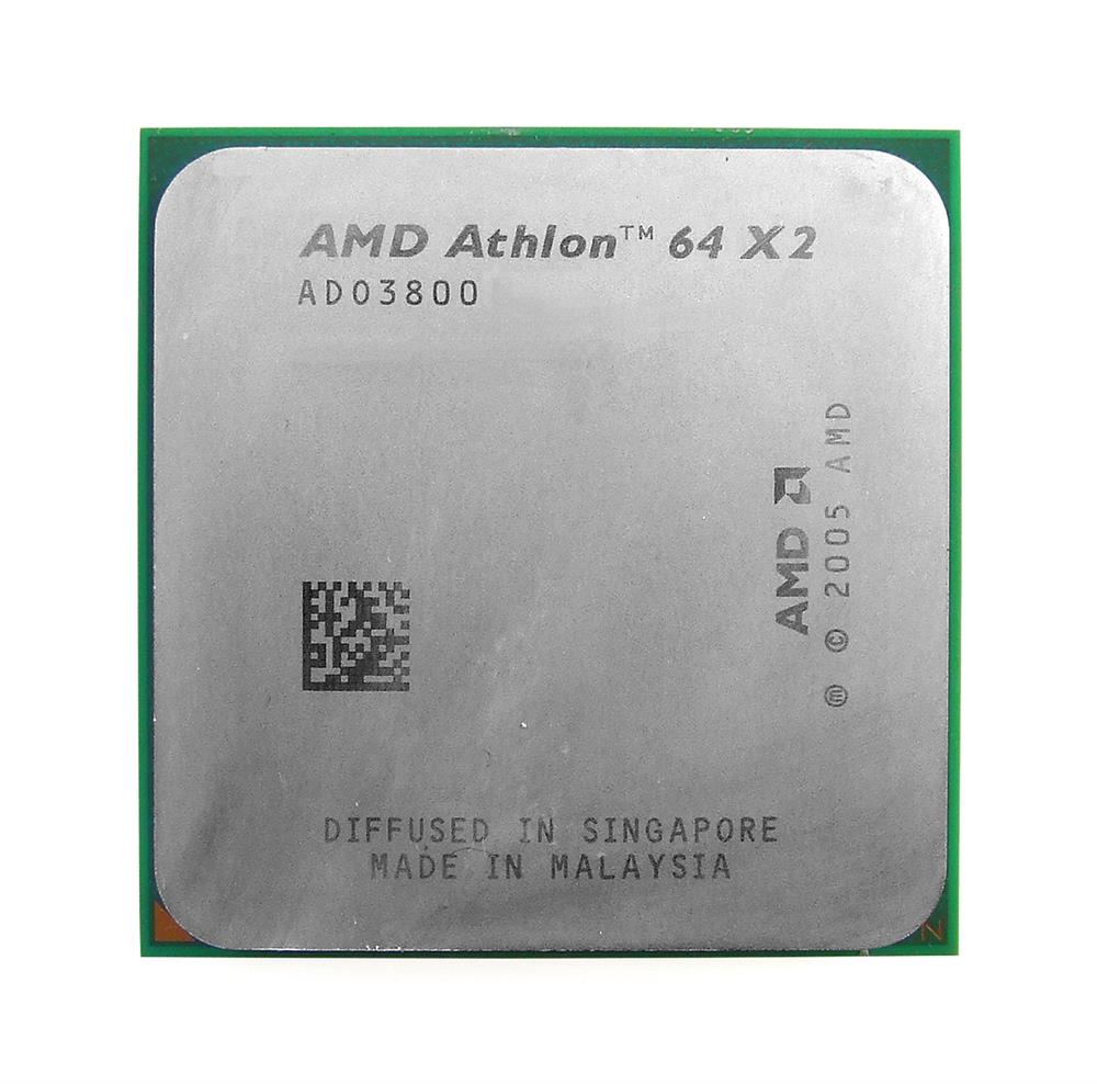 AD03800IAA5CU AMD Athlon 64 X2 3800+ 2.0GHz 2x512KB Socket AM2 Dual-Core Processor