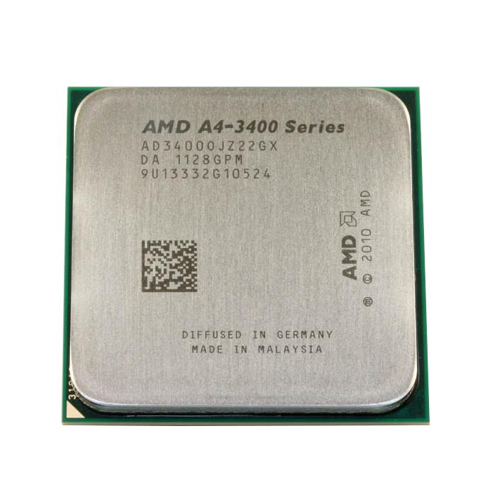 AD3400OJZ22GX AMD A4-3400 Dual-Core 2.70GHz 2 x 512KB L2 Cache Socket FM1 Desktop Processor