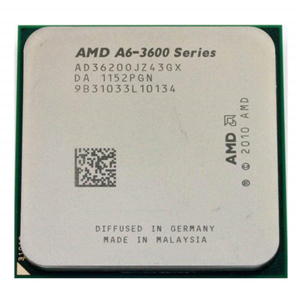 AD3620OJZ43GX AMD A Series A6-3620 Quad-Core 2.20GHz Socket FM1 Processor