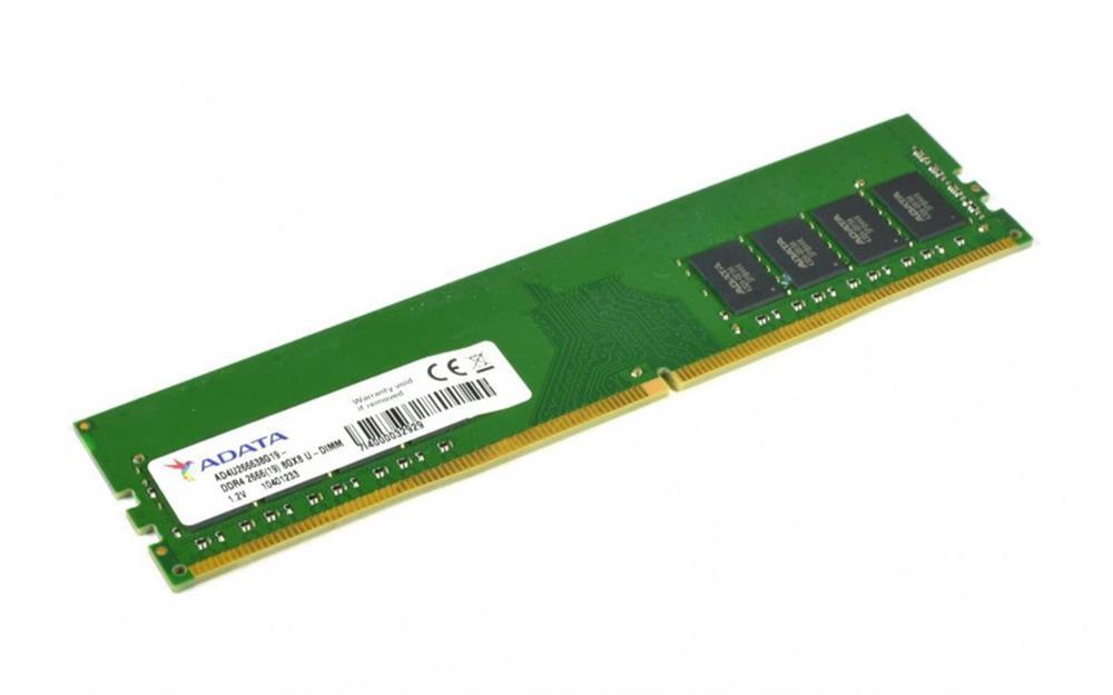 AD4U266638G19-2 ADATA 16GB Kit (2 X 8GB) PC4-21300 DDR4-2666MHz non-ECC Unbuffered CL19 288-Pin DIMM 1.2V Single Rank Memory