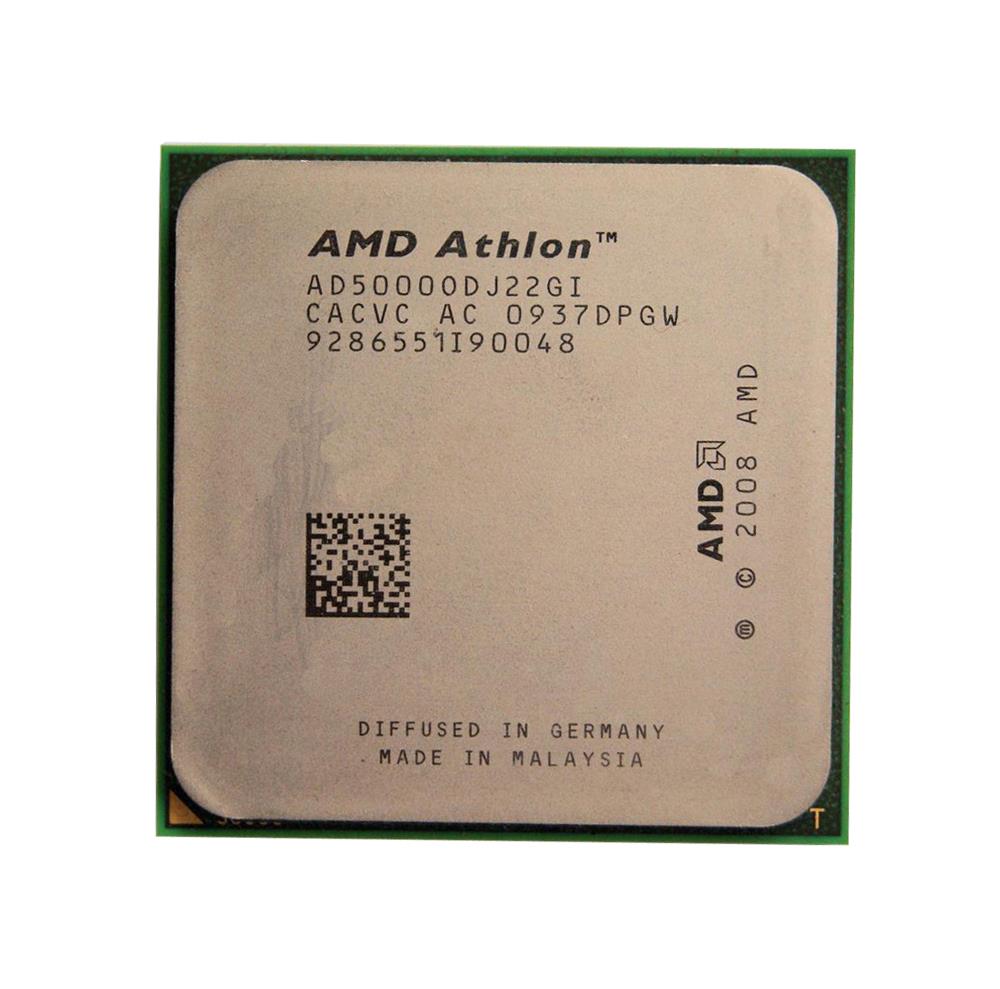 AD5000ODJ22GI AMD Athlon X2 5000+ Dual-Core 2.20GHz 1MB L2 Cache Socket AM2+ Desktop Processor