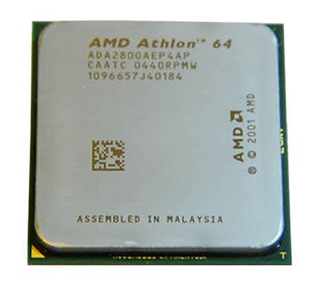 ADA2800AEP4AP AMD Athlon 2800+ 1.80GHz 1600MHz FSB 512KB L2 Cache Socket 754 Processor