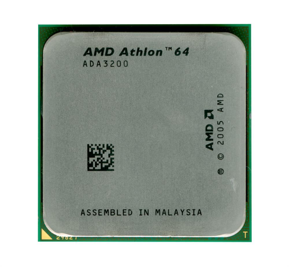 ADA3200IAA4CN AMD Athlon 64 3200+ 1-Core 2.00GHz 2.00GT/s 512KB L2 Cache Socket 939 Processor