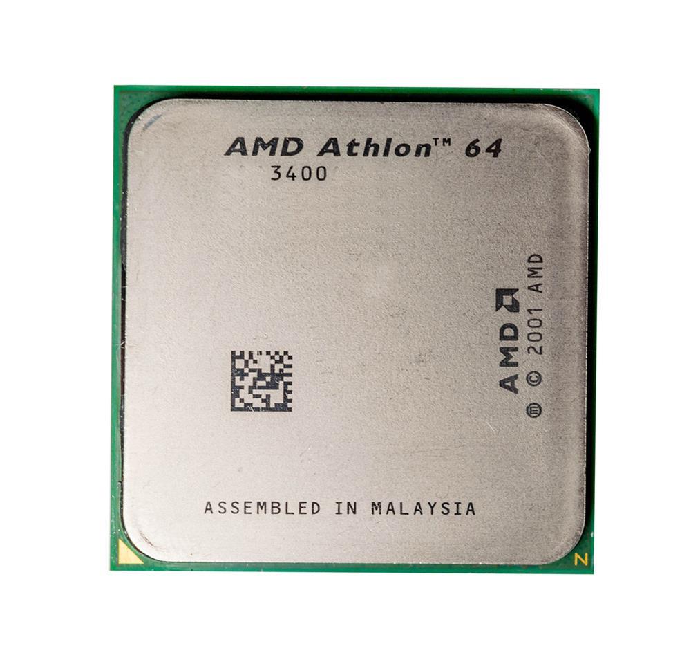 ADA3400AEP4AR AMD Athlon 3400+ 2.40GHz 1600MHz FSB 512KB L2 Cache Socket 754 Desktop Processor