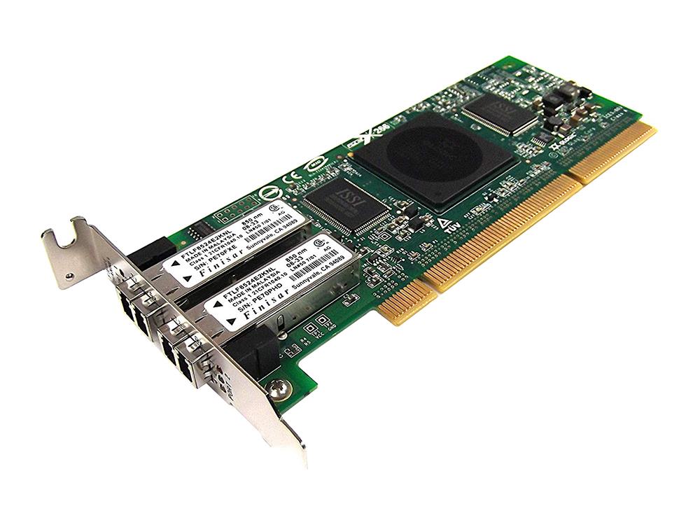 AE369AR HP StorageWorks Dual-Ports LC 4Gbps Fibre Channel PCI-X 2.0 Host Bus Network Adapter