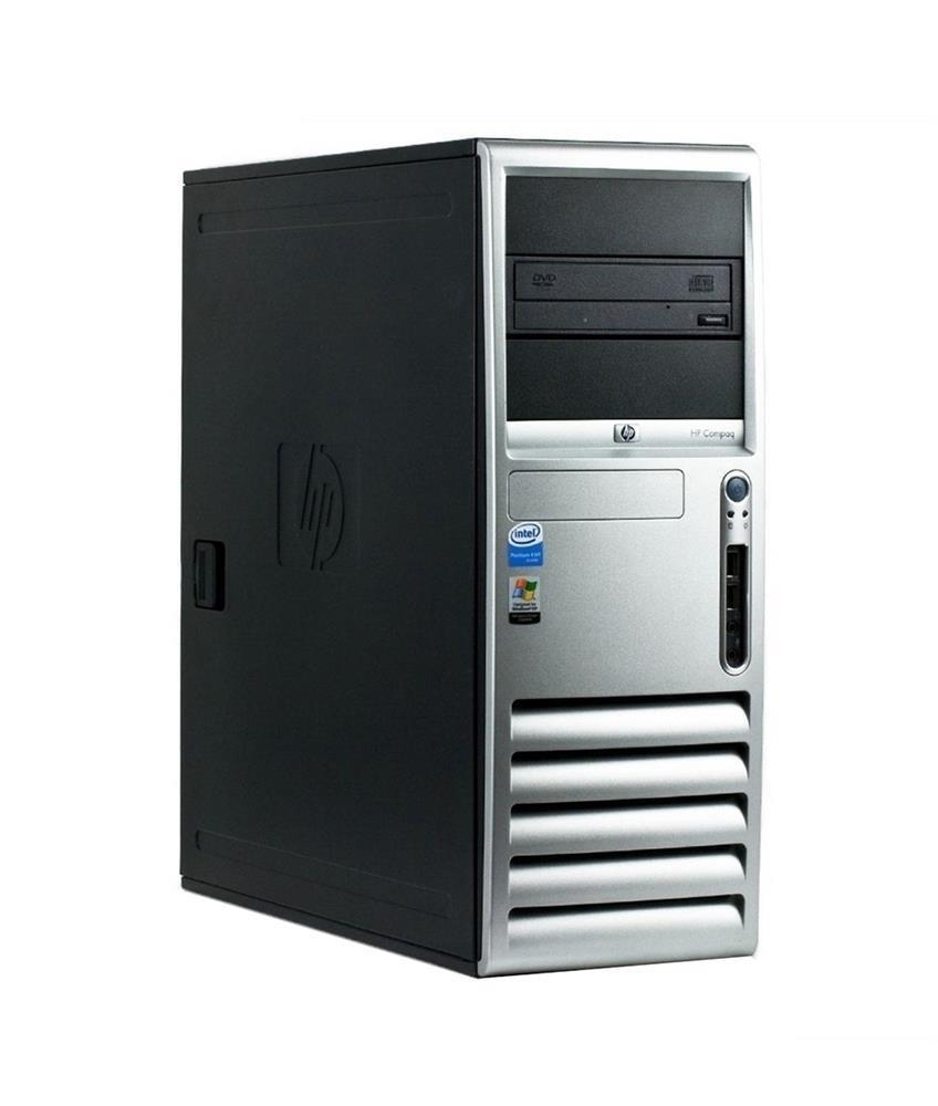 AF874AA HP Business Desktop DC7600 Intel Pentium 4 521 2.8GHz Processor 512MB DDR2 SDRAM Memory 40GB Hard Drive CD-Writer (CD-R/RW) Gigabit Ethernet (Refurbished)